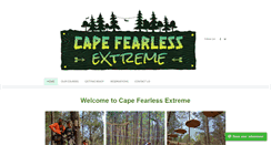 Desktop Screenshot of capefearless.com